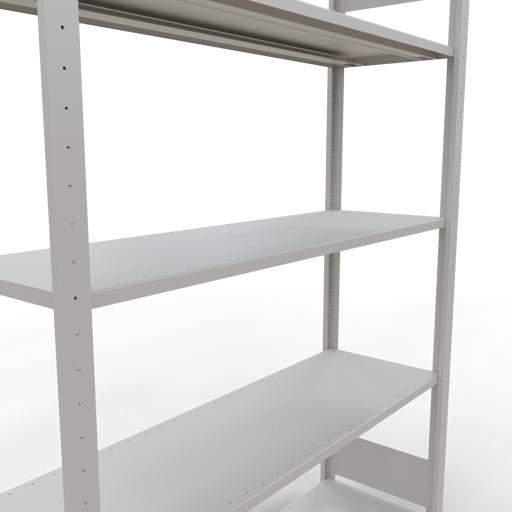 Actual product image Schulte Lagertechnik MULTIplus150 basic racking system with length ledgers