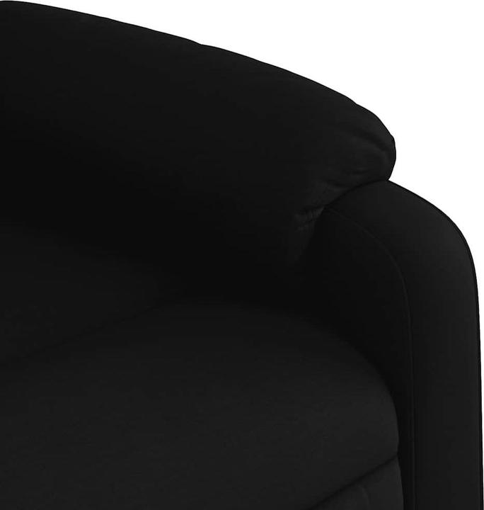Immagine prodotto VidaXL Sedia da massaggio in tessuto nero,Colore: Nero,Materiale: Tessuto