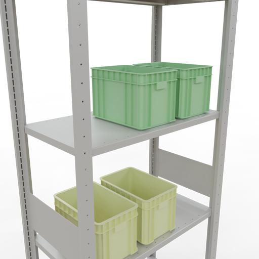 Image du produit Schulte Lagertechnik Elément départ MULTIplus150 avec traverse de longueur