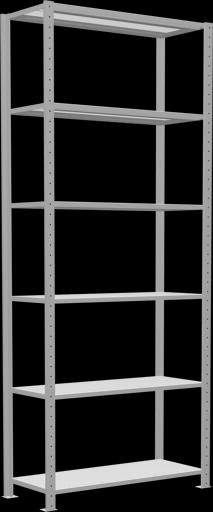 MULTIplus150 boltless basic shelving system with cross brace