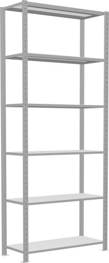 Actual product image Schulte Lagertechnik MULTIplus150 basic racking system with length ledgers