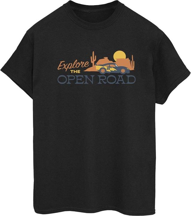 Image du produit Disney - T-shirt CARS EXPLORE THE OPEN ROAD - Femme (XL)