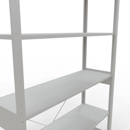 Actual product image Schulte Lagertechnik MULTIplus150 basic racking system with cross braces