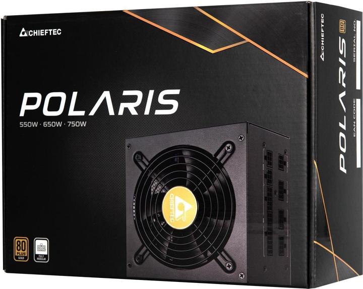 Produktbild Chieftec Polaris /, 2.4, 80 PLUS, Aktives PFC (550 W)