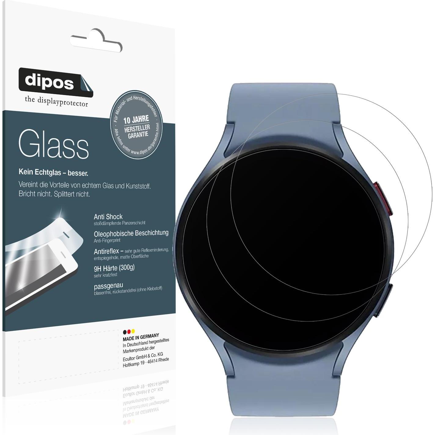 Dipos Displayschutz Anti-Shock, Smartwatch Schutzfolie, Transparent
