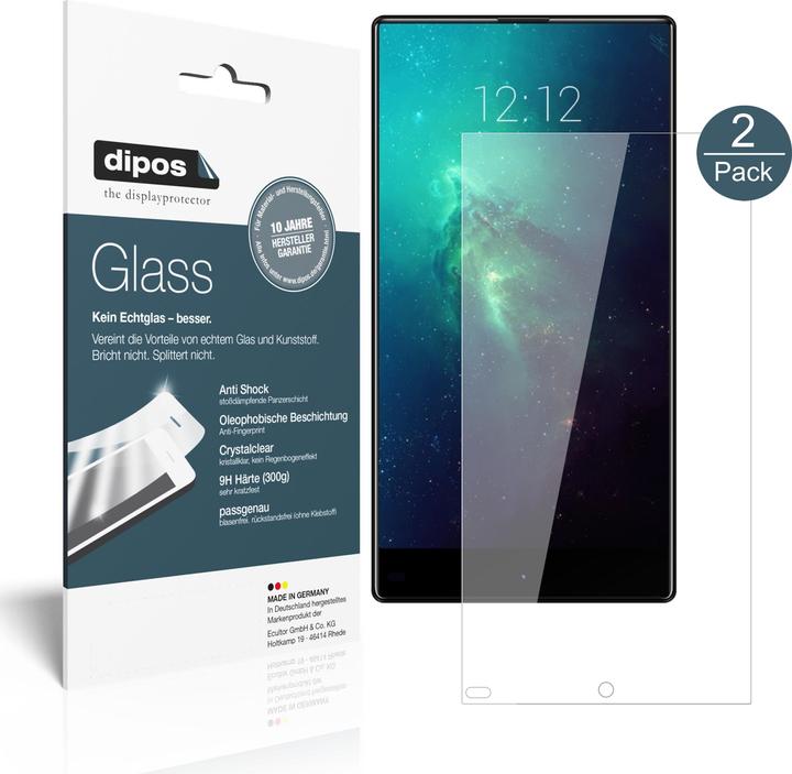 Actual product image Dipos Screen Protector Anti-Shock (2 pcs., VKworld Mix Plus)