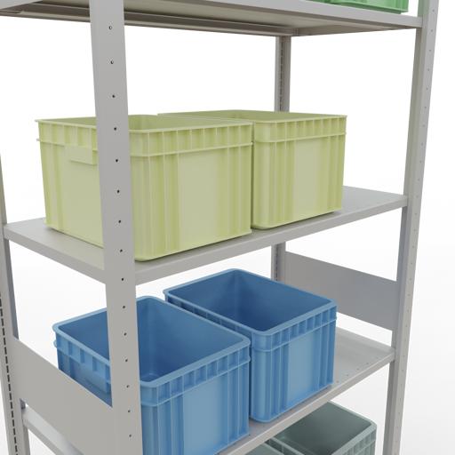 Image du produit Schulte Lagertechnik Elément départ MULTIplus150 avec traverse de longueur
