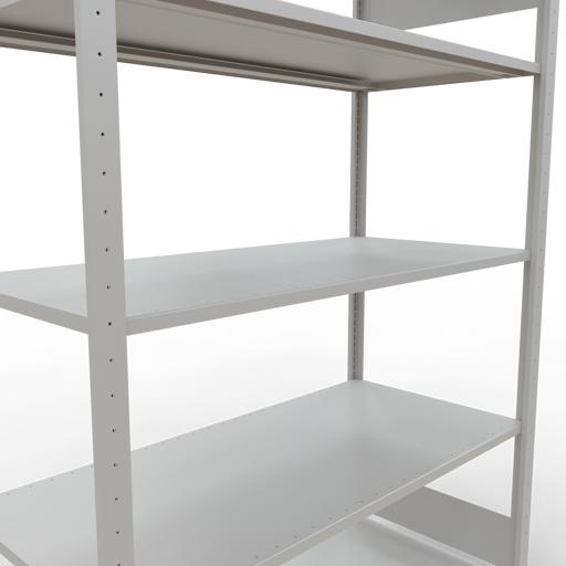 Actual product image Schulte Lagertechnik MULTIplus150 basic racking system with length ledgers