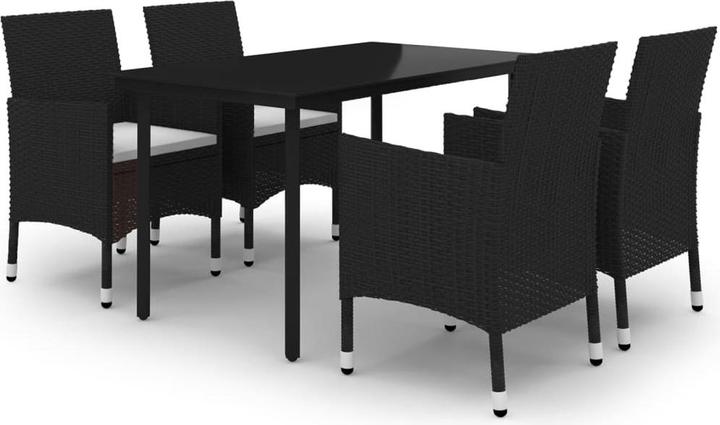 Produktbild vidaXL Garten-Essgarnitur (140 x 70 x 74 cm)