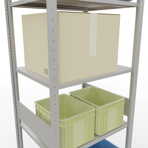 Image du produit Schulte Lagertechnik Elément départ MULTIplus150 avec traverse de longueur