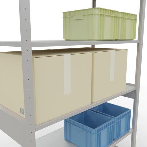 Image du produit Schulte Lagertechnik Elément départ MULTIplus150 avec traverse de longueur