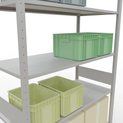 Image du produit Schulte Lagertechnik Elément départ MULTIplus150 avec traverse de longueur