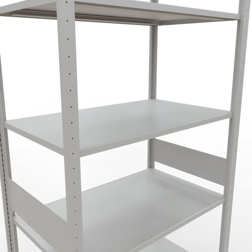 Actual product image Schulte Lagertechnik MULTIplus150 basic racking system with length ledgers