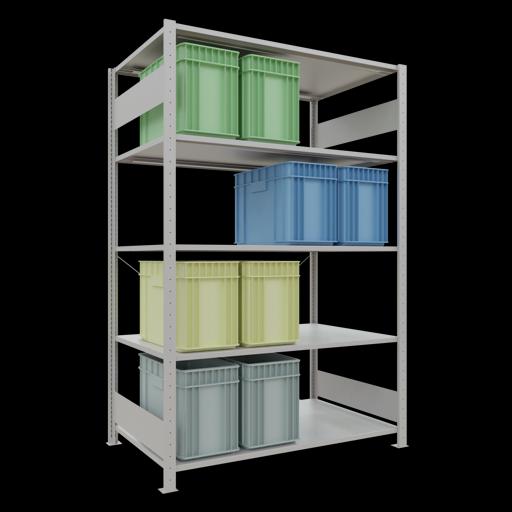 Immagine prodotto Schulte Lagertechnik MULTIplus150 sistema di scaffalatura di base senza bulloni con traversa