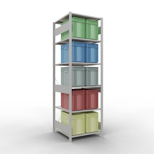 Actual product image Schulte Lagertechnik MULTIplus150 basic racking system with cross braces