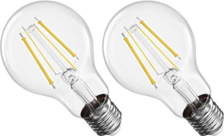 Produktbild Emos LED Lampe Filament A60 / E27 / 5,9 W (60 W) / 806 lm / Warmweiss (E27, 5.90 W, 806 lm, 2 x, D)