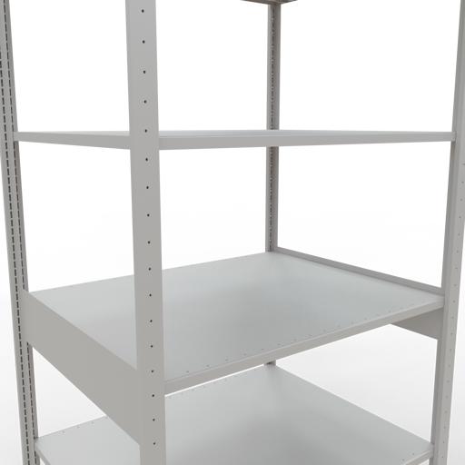Actual product image Schulte Lagertechnik MULTIplus150 basic racking system with length ledgers