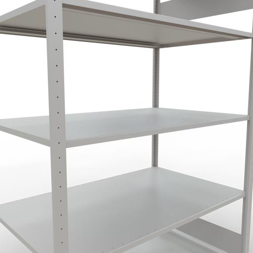 Actual product image Schulte Lagertechnik MULTIplus150 basic racking system with length ledgers