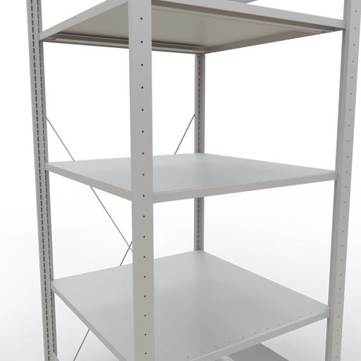 Actual product image Schulte Lagertechnik MULTIplus150 basic racking system with cross braces