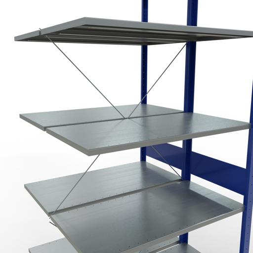 Actual product image Schulte Lagertechnik Double add-on shelf MULTIplus150