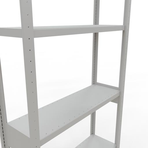 Actual product image Schulte Lagertechnik MULTIplus250 basic racking system with length ledgers