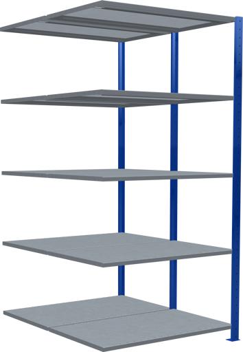 Actual product image Schulte Lagertechnik Double add-on shelf MULTIplus150