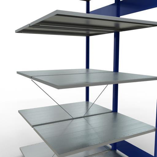 Actual product image Schulte Lagertechnik Double add-on shelf MULTIplus150