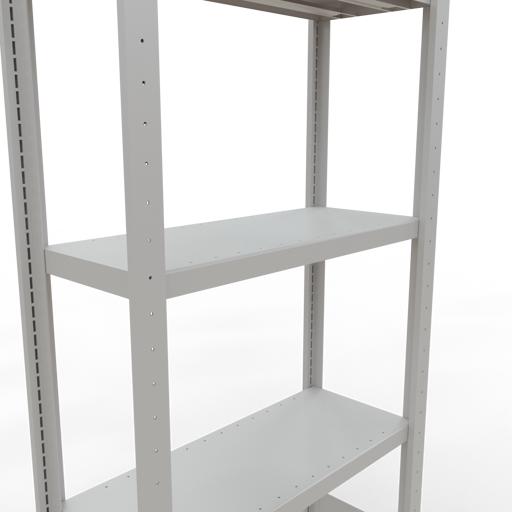 Actual product image Schulte Lagertechnik MULTIplus250 basic racking system with length ledgers