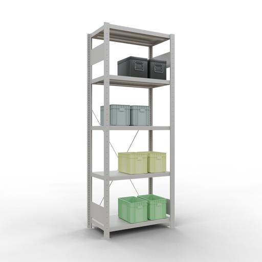 Actual product image Schulte Lagertechnik MULTIplus250 basic racking system with cross braces
