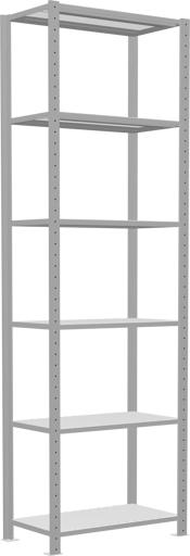 Actual product image Schulte Lagertechnik MULTIplus250 basic racking system with cross braces