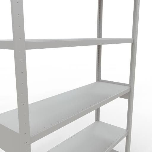 Actual product image Schulte Lagertechnik MULTIplus250 basic racking system with length ledgers