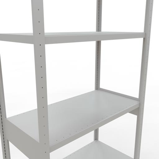 Actual product image Schulte Lagertechnik MULTIplus250 basic racking system with length ledgers