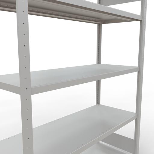 Actual product image Schulte Lagertechnik MULTIplus250 basic racking system with length ledgers
