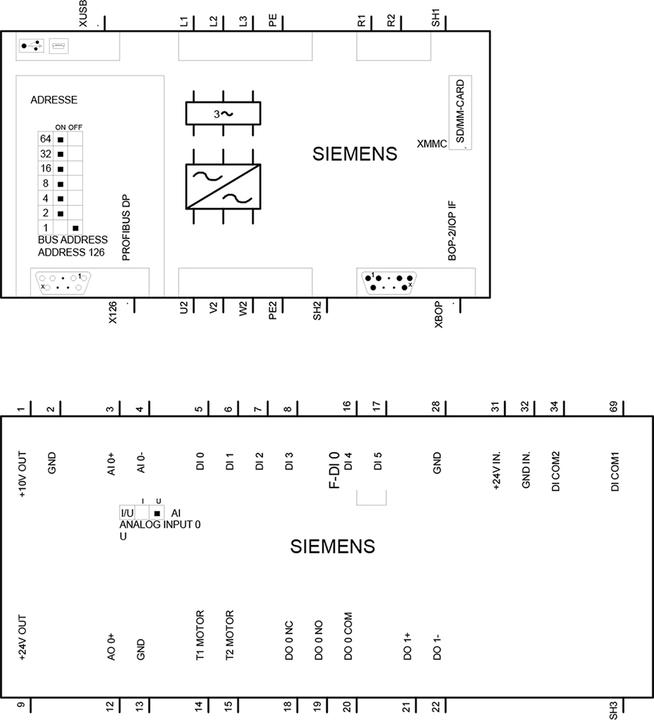 Produktbild Siemens SINAMICS G120C  power 11,0kW