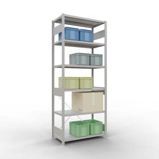 Actual product image Schulte Lagertechnik MULTIplus250 basic racking system with cross braces