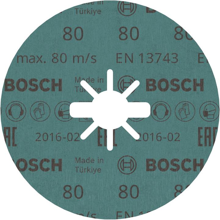 Produktbild Bosch Professional Zubehör PRO R574 X-Lock Fiberscheibe, 125 mm, G80 (80)