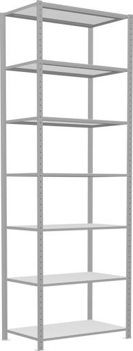 Actual product image Schulte Lagertechnik MULTIplus250 basic racking system with cross braces