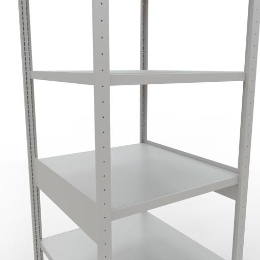 Actual product image Schulte Lagertechnik MULTIplus250 basic racking system with length ledgers
