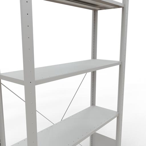 Actual product image Schulte Lagertechnik MULTIplus85 basic racking system with cross braces