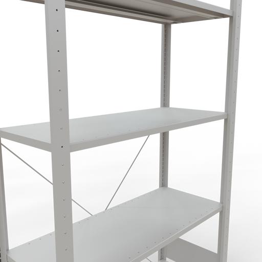 Actual product image Schulte Lagertechnik MULTIplus85 basic racking system with cross braces