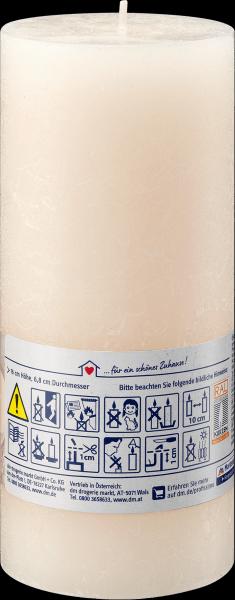 Produktbild dm Profissimo Kerze rustik 160/68 elfenbein (1 Stk.)