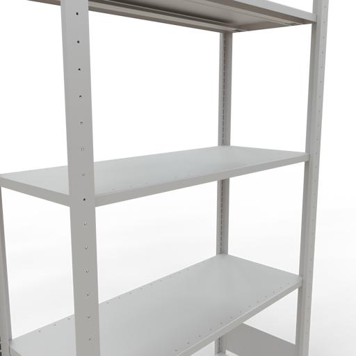 Actual product image Schulte Lagertechnik MULTIplus85 basic racking system with length ledgers