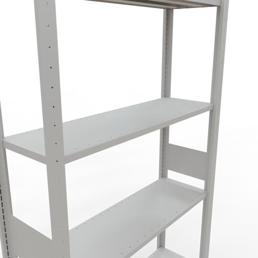 Actual product image Schulte Lagertechnik MULTIplus85 basic racking system with length ledgers