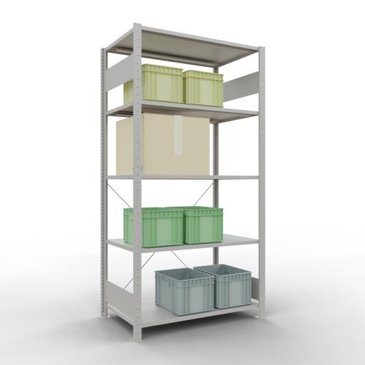 Actual product image Schulte Lagertechnik MULTIplus85 basic racking system with cross braces