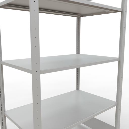 Actual product image Schulte Lagertechnik MULTIplus85 basic racking system with length ledgers