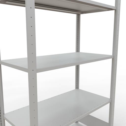 Actual product image Schulte Lagertechnik MULTIplus85 basic racking system with length ledgers