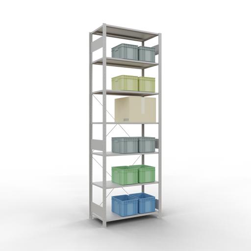 Actual product image Schulte Lagertechnik MULTIplus85 basic racking system with cross braces