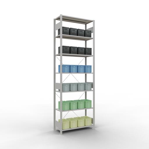 Actual product image Schulte Lagertechnik MULTIplus85 basic racking system with cross braces