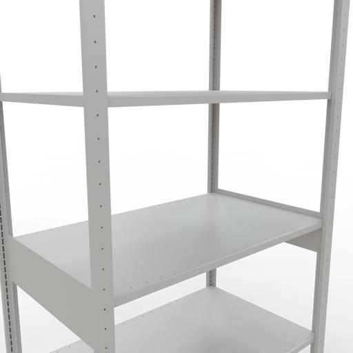 Actual product image Schulte Lagertechnik MULTIplus85 basic racking system with length ledgers