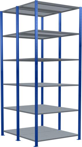 Actual product image Schulte Lagertechnik Double basic shelf MULTIplus150